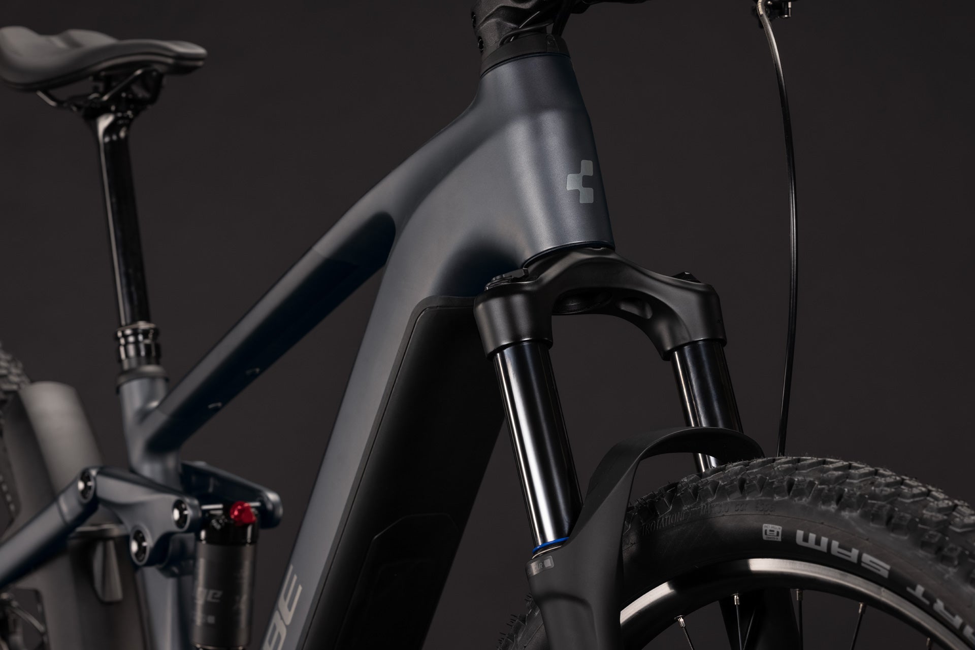 CUBE STEREO HYBRID ONE22 PRO 800 FS eMTB BIKE 2027 SLABGREY 'N' CHROME