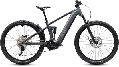 CUBE STEREO HYBRID ONE22 PRO 800 FS eMTB BIKE 2027 SLABGREY 'N' CHROME