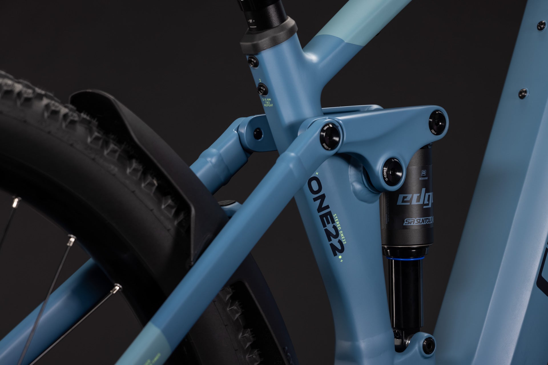 CUBE STEREO HYBRID ONE22 PRO 800 FS eMTB BIKE 2027 BLUESAPPHIRE 'N' BLUE
