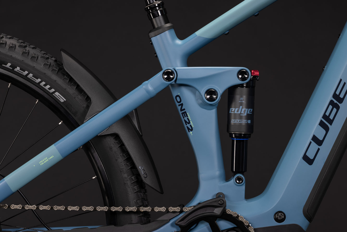 CUBE STEREO HYBRID ONE22 PRO 800 FS eMTB BIKE 2027 BLUESAPPHIRE 'N' BLUE
