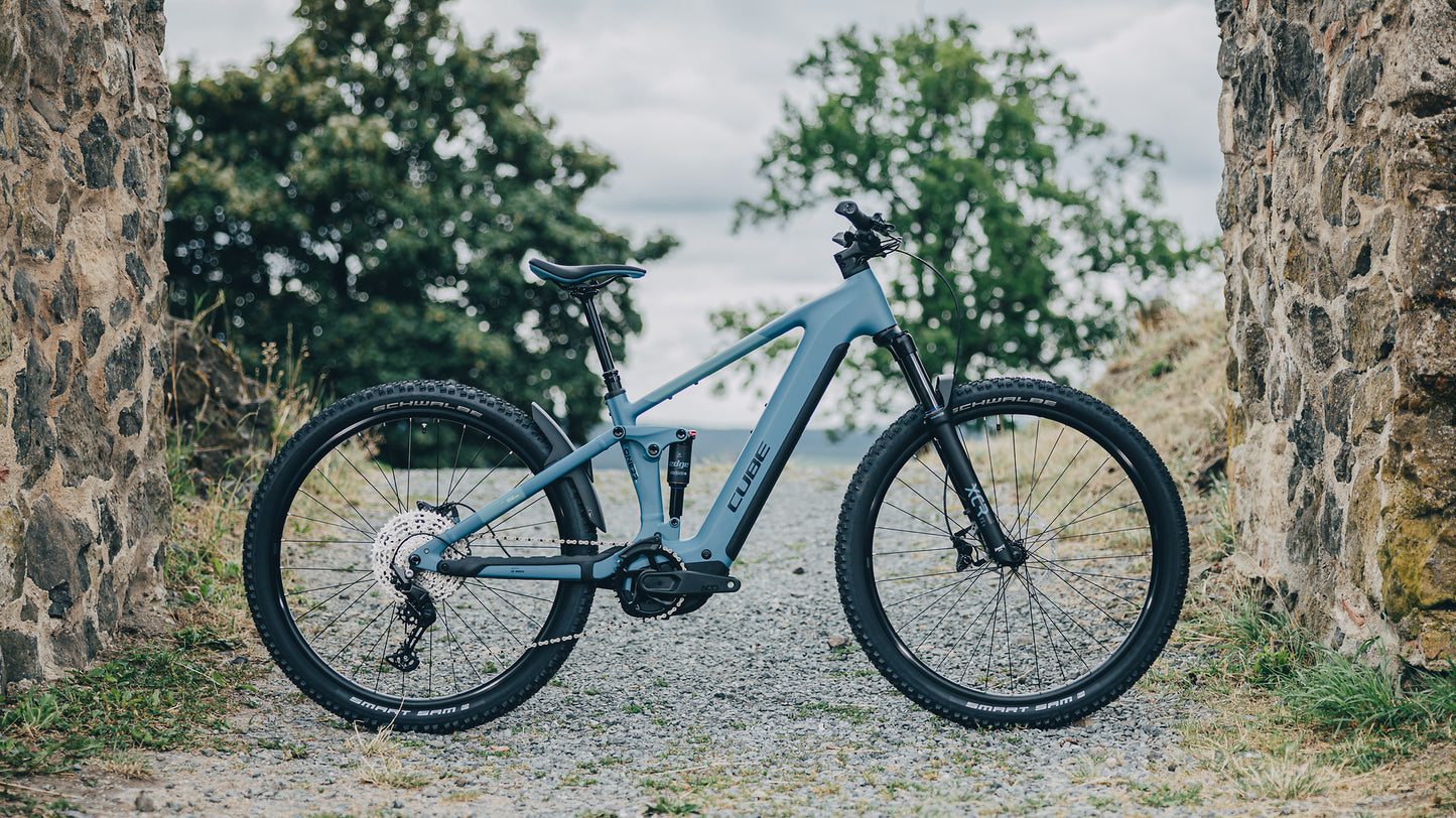 CUBE STEREO HYBRID ONE22 PRO 800 FS eMTB BIKE 2027 BLUESAPPHIRE 'N' BLUE
