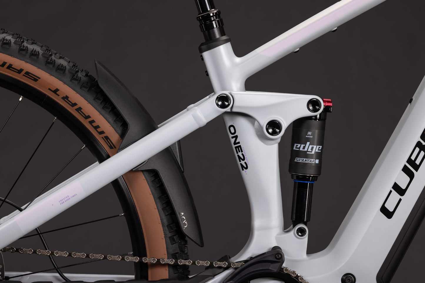 CUBE STEREO HYBRID ONE22 PRO 800 FS eMTB BIKE 2027 FOGGREY 'N' SPARKLEROSE