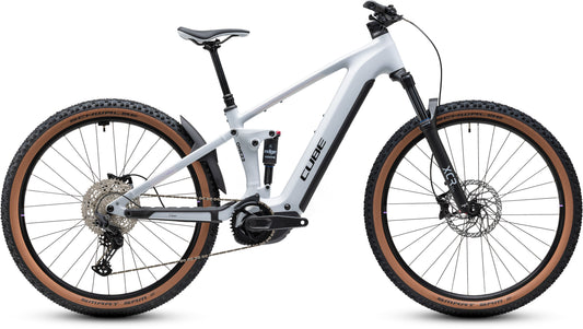 CUBE STEREO HYBRID ONE22 PRO 800 FS eMTB BIKE 2027 FOGGREY 'N' SPARKLEROSE
