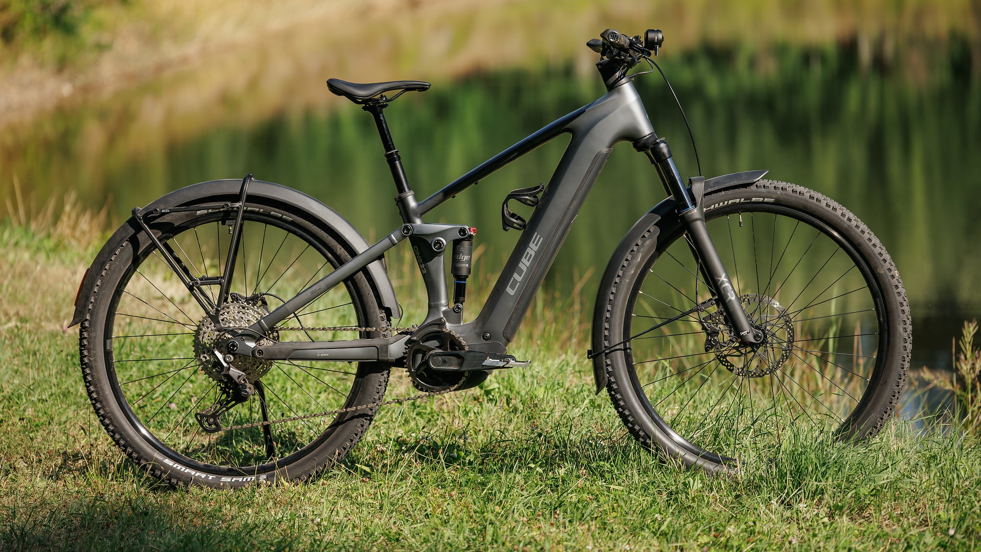 CUBE STEREO HYBRID ONE22 PRO 800 FE FS eMTB BIKE 2027 SLABGREY 'N' CHROME