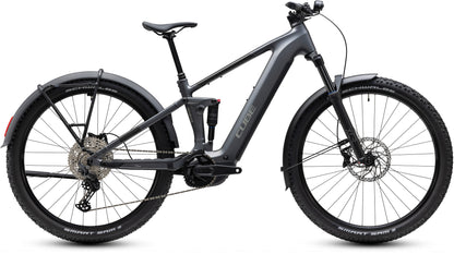 CUBE STEREO HYBRID ONE22 PRO 800 FE FS eMTB BIKE 2027 SLABGREY 'N' CHROME