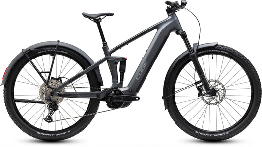 CUBE STEREO HYBRID ONE22 PRO 800 FE FS eMTB BIKE 2027 SLABGREY 'N' CHROME