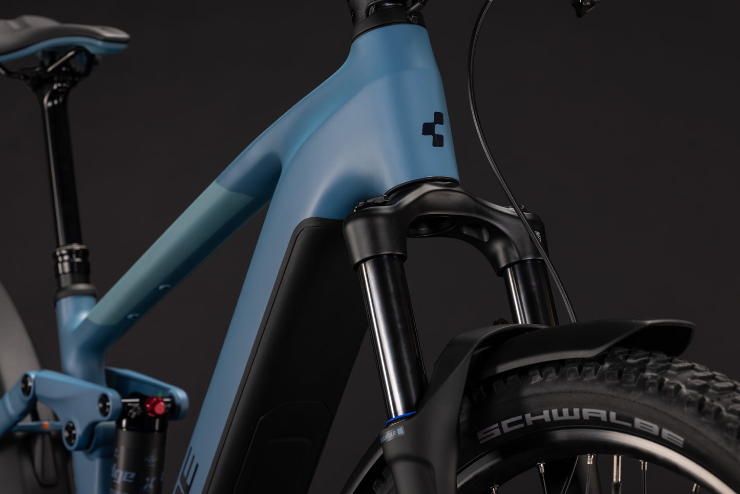 CUBE STEREO HYBRID ONE22 PRO 800 FE FS eMTB BIKE 2027 BLUESAPPHIRE 'N' BLUE