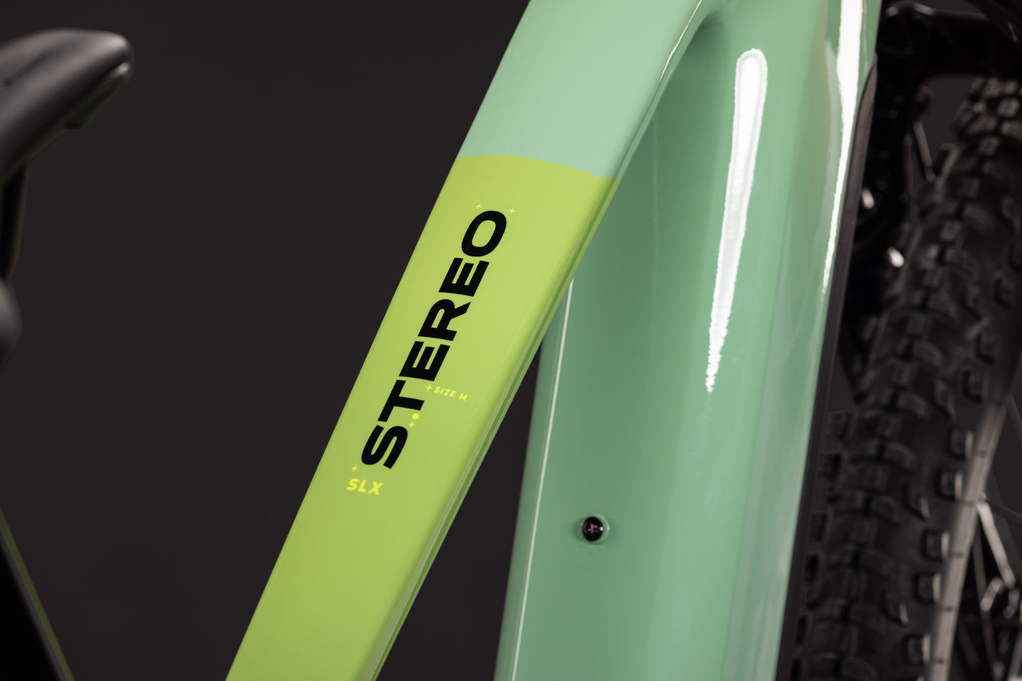 CUBE STEREO HYBRID ONE22 SLX 800 FS eMTB BIKE 2027 CACTUS 'N' BLACK