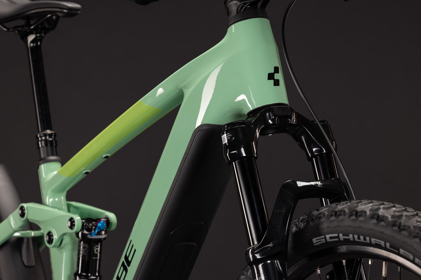 CUBE STEREO HYBRID ONE22 SLX 800 FS eMTB BIKE 2027 CACTUS 'N' BLACK
