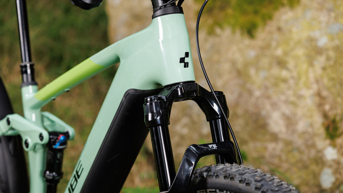 CUBE STEREO HYBRID ONE22 SLX 800 FS eMTB BIKE 2027 CACTUS 'N' BLACK