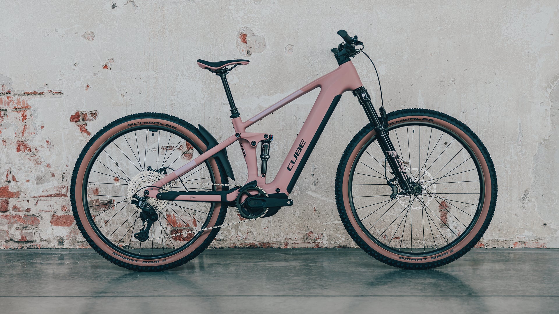 CUBE STEREO HYBRID ONE22 SLX 800 FS eMTB BIKE 2027 RUBY 'N' BLACK
