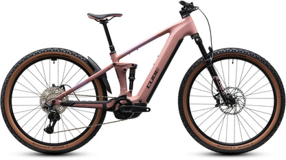 CUBE STEREO HYBRID ONE22 SLX 800 FS eMTB BIKE 2027 RUBY 'N' BLACK