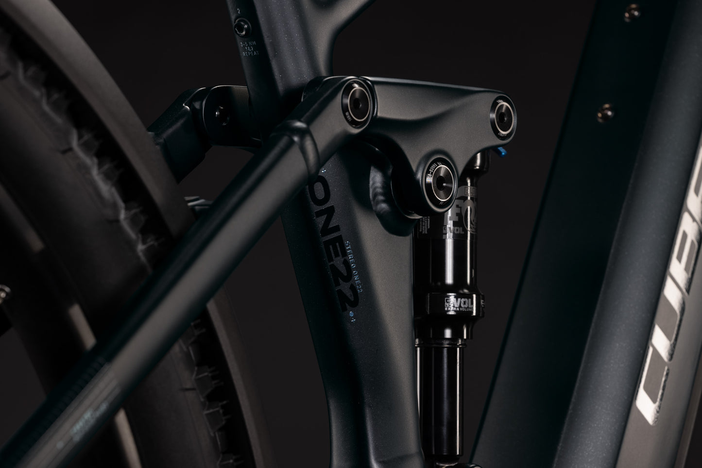 CUBE STEREO HYBRID ONE22 SLX 800 FE FS eMTB BIKE 2027 SILVERDUST 'N' CHROME