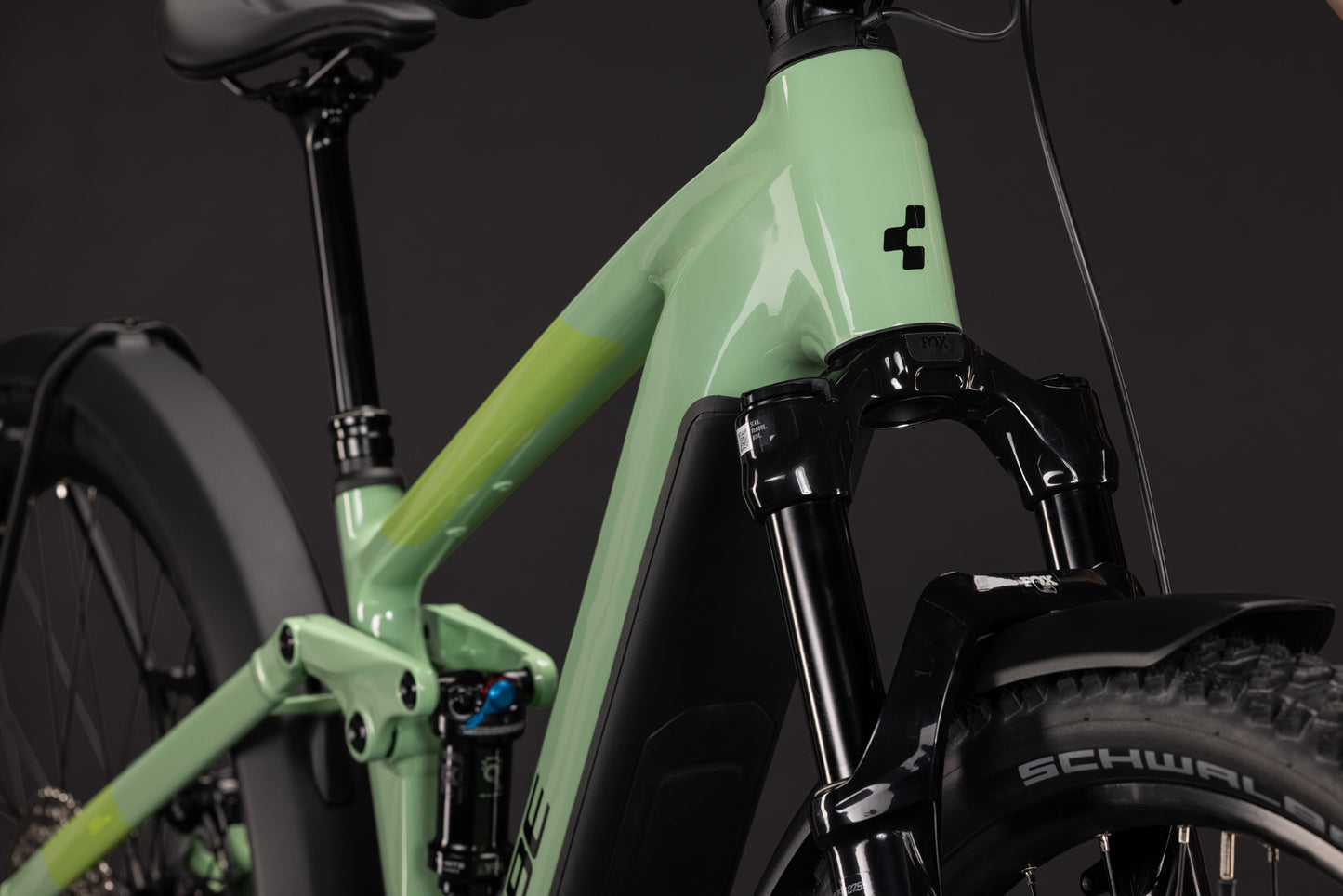 CUBE STEREO HYBRID ONE22 SLX 800 FE FS eMTB BIKE 2027 CACTUS 'N' BLACK