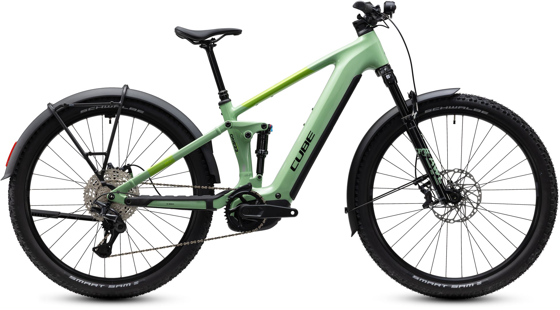 CUBE STEREO HYBRID ONE22 SLX 800 FE FS eMTB BIKE 2027 CACTUS 'N' BLACK