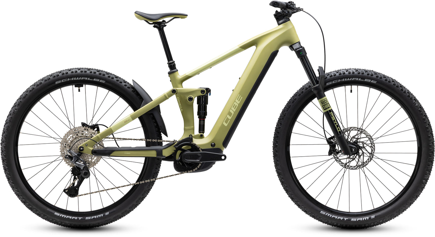 CUBE STEREO HYBRID ONE44 PRO 800 eMTB BIKE 2027 SOFTWILLOW 'N' GREEN