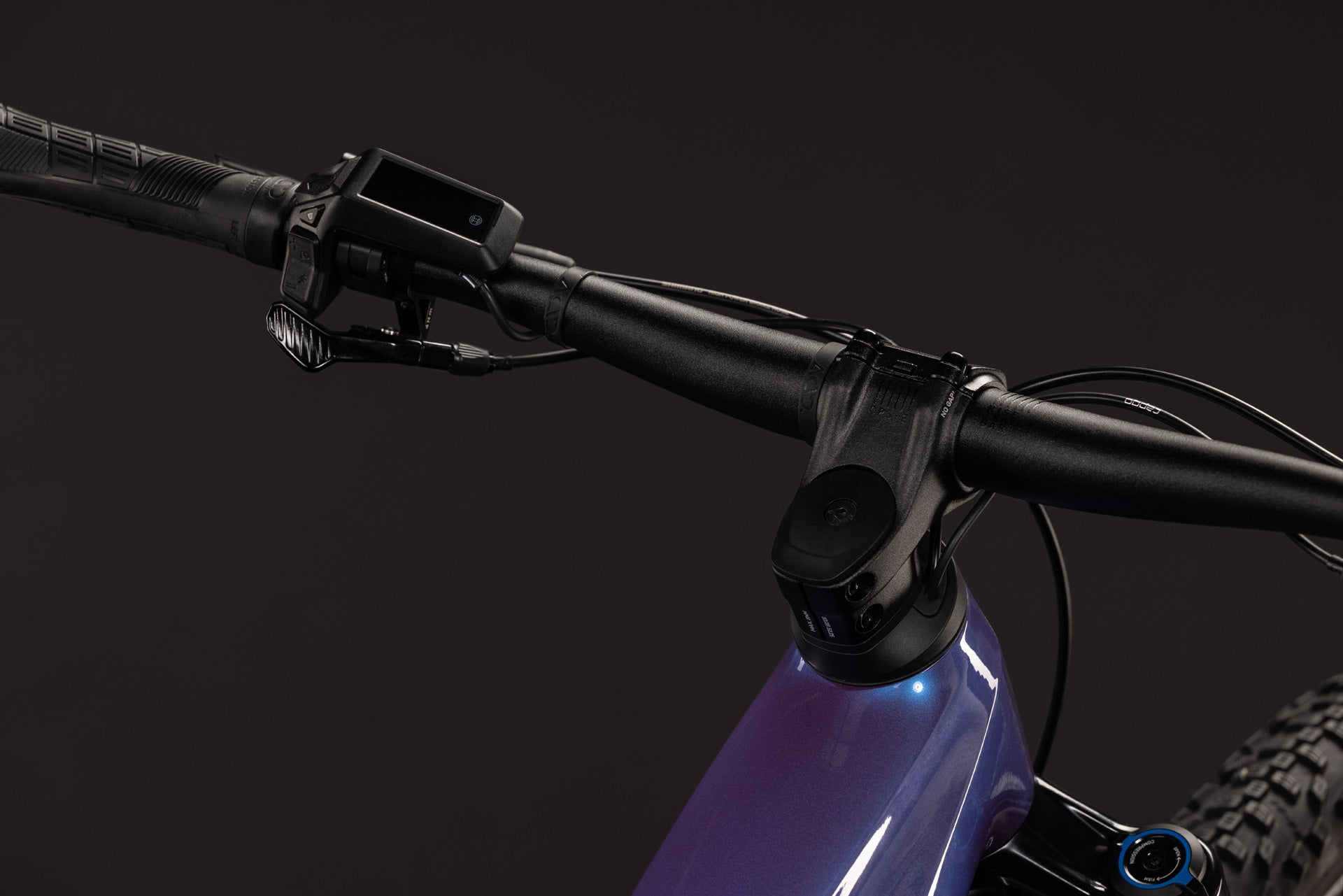 CUBE STEREO HYBRID ONE44 PRO 800 eMTB BIKE 2027 BLUEIRIS 'N' PURPLE