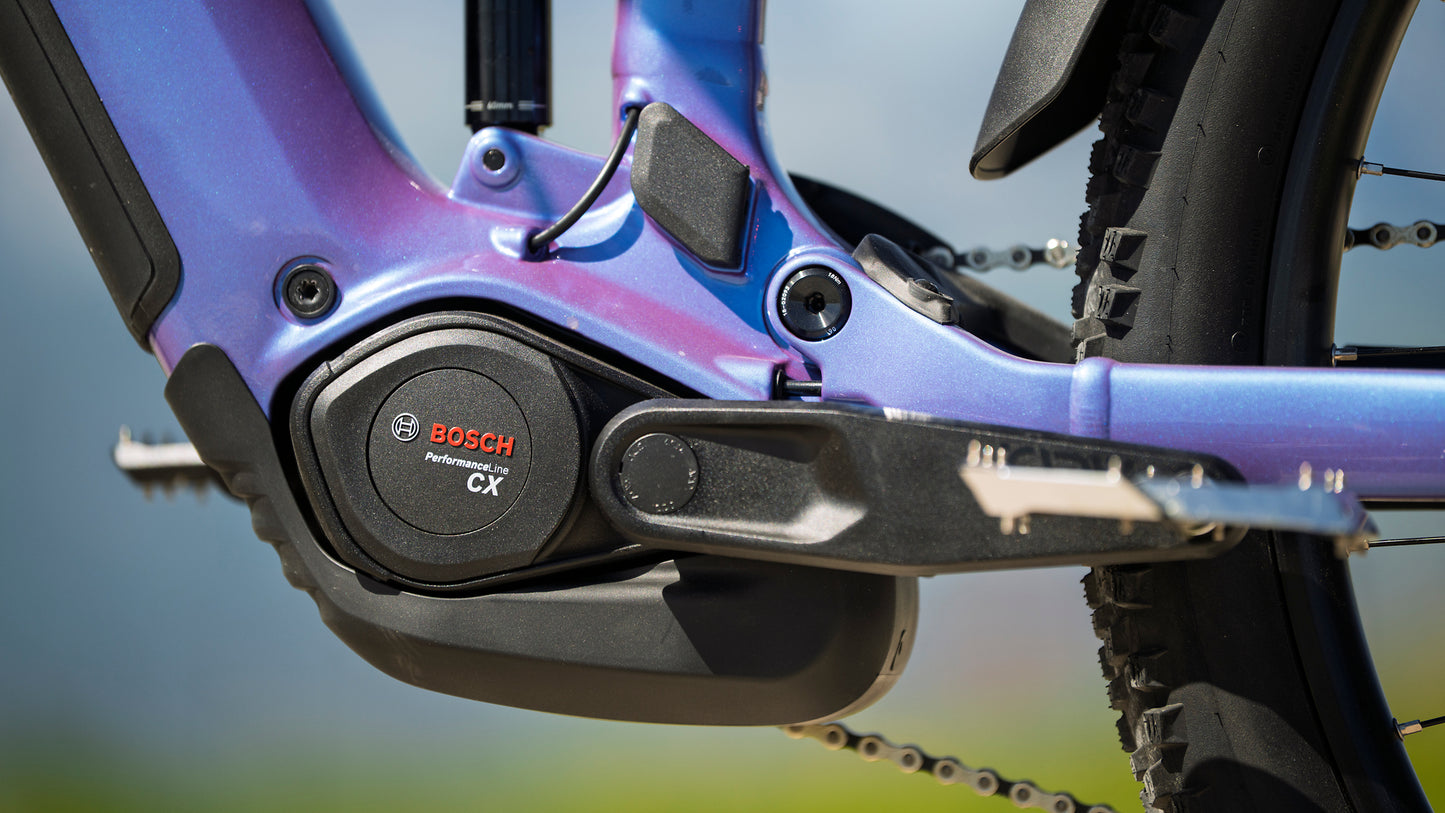 CUBE STEREO HYBRID ONE44 PRO 800 eMTB BIKE 2027 BLUEIRIS 'N' PURPLE