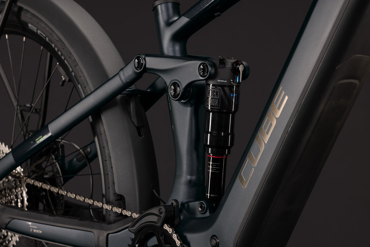 CUBE STEREO HYBRID ONE44 PRO 800 FE eMTB BIKE 2027 COAL 'N' BLACK