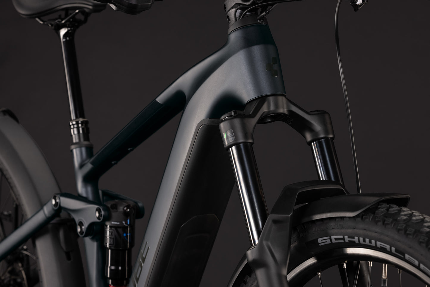 CUBE STEREO HYBRID ONE44 PRO 800 FE eMTB BIKE 2027 COAL 'N' BLACK