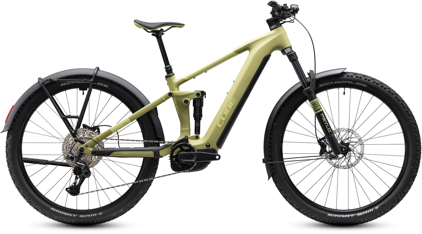CUBE STEREO HYBRID ONE44 PRO 800 FE eMTB BIKE 2027 SOFTWILLOW 'N' GREEN