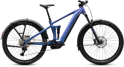 CUBE STEREO HYBRID ONE44 PRO 800 FE eMTB BIKE 2027 BLUEIRIS 'N' PURPLE
