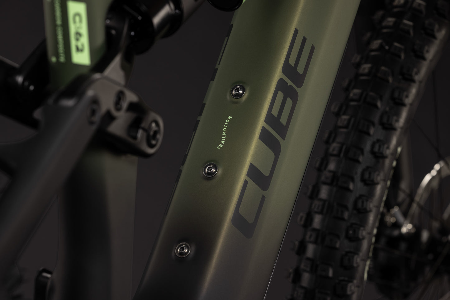 CUBE AMS HYBRID 177 C:62 TM 600X eMTB BIKE 2027 REEDGREEN 'N' GILLS