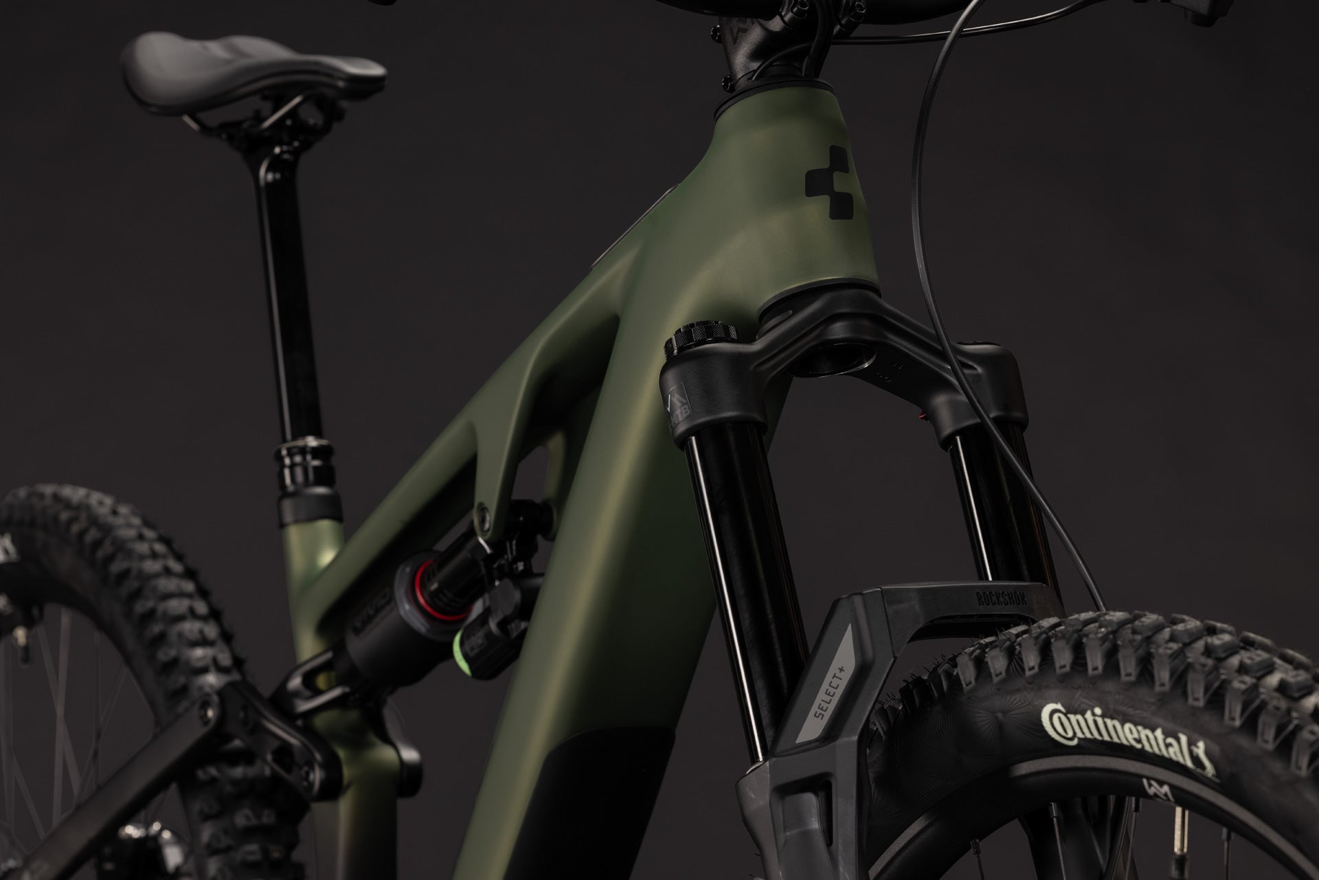 CUBE AMS HYBRID 177 C:62 TM 600X eMTB BIKE 2027 REEDGREEN 'N' GILLS