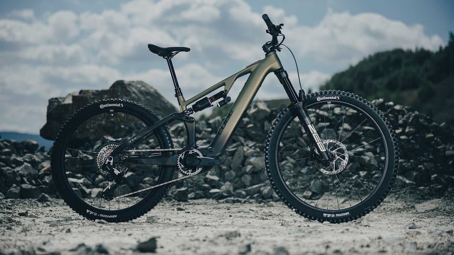 CUBE AMS HYBRID 177 C:62 TM 600X eMTB BIKE 2027 REEDGREEN 'N' GILLS