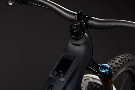 CUBE AMS HYBRID 177 C:62 AT 600X eMTB BIKE 2027 CARBON 'N' WHITE