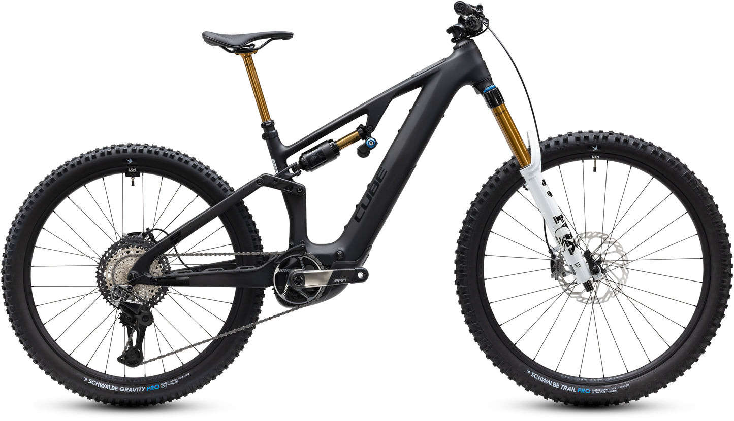 CUBE AMS HYBRID 177 C:62 AT 600X eMTB BIKE 2027 CARBON 'N' WHITE