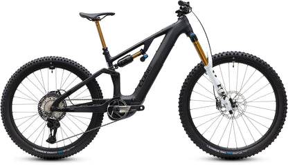 CUBE AMS HYBRID 177 C:62 AT 600X eMTB BIKE 2027 CARBON 'N' WHITE
