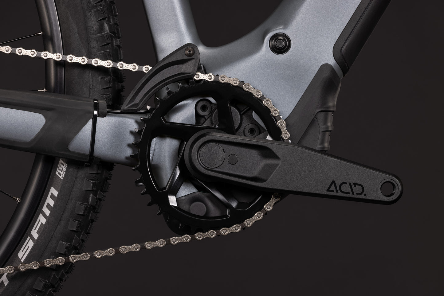 CUBE REACTION HYBRID RACE 800 eMTB BIKE 2027 SLABGREY 'N' CHROME