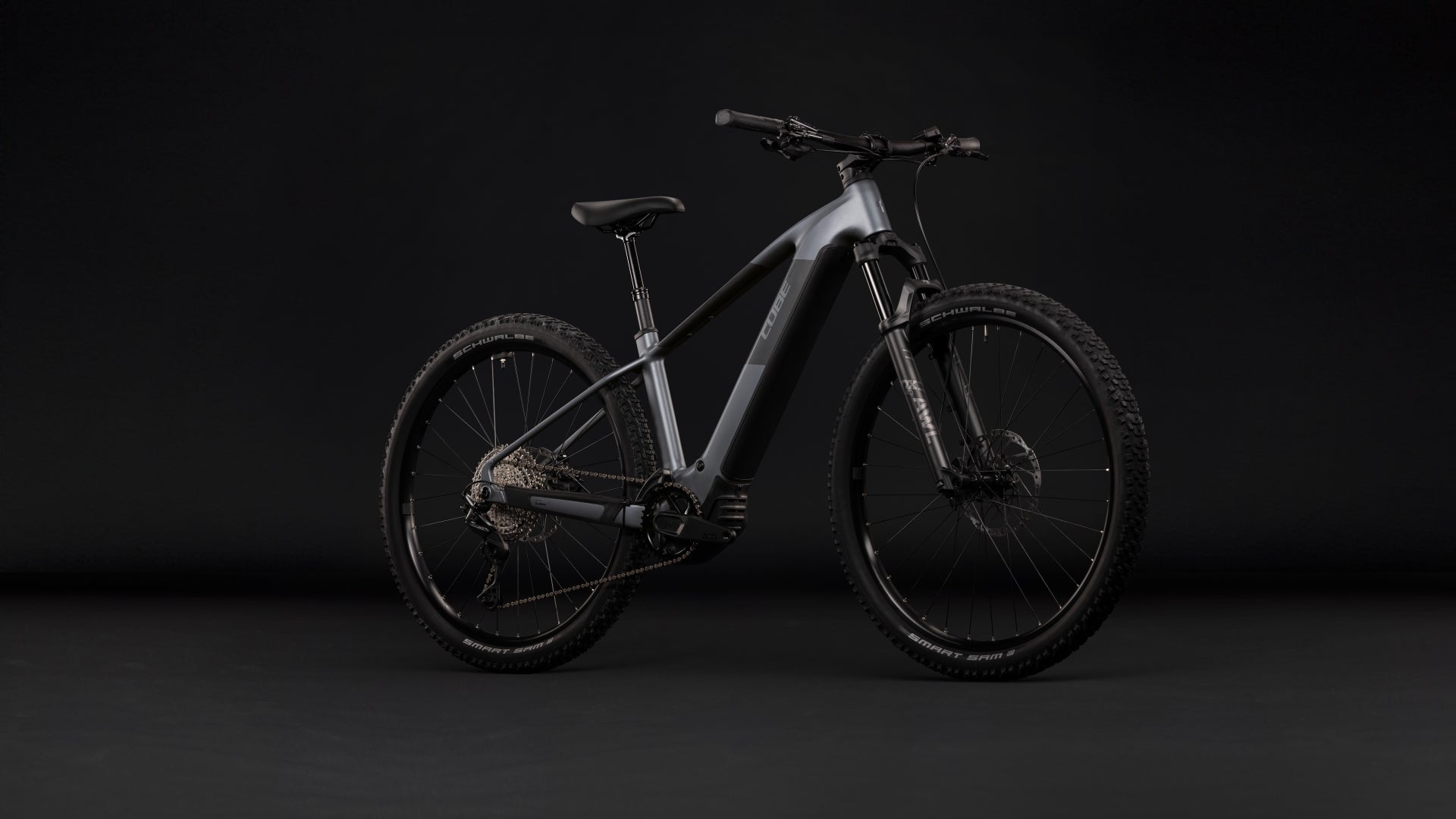 CUBE REACTION HYBRID RACE 800 eMTB BIKE 2027 SLABGREY 'N' CHROME