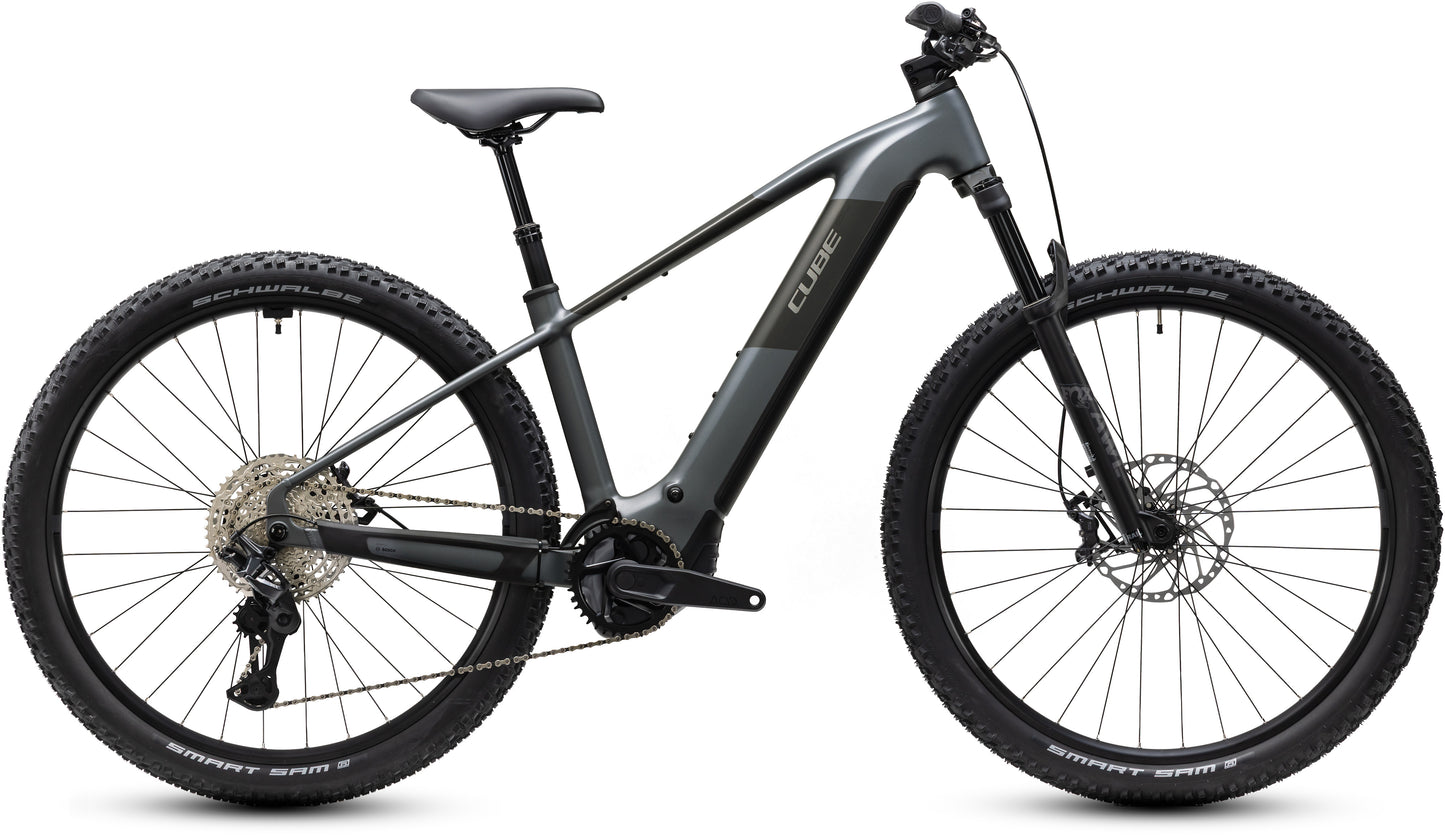 CUBE REACTION HYBRID RACE 800 eMTB BIKE 2027 SLABGREY 'N' CHROME