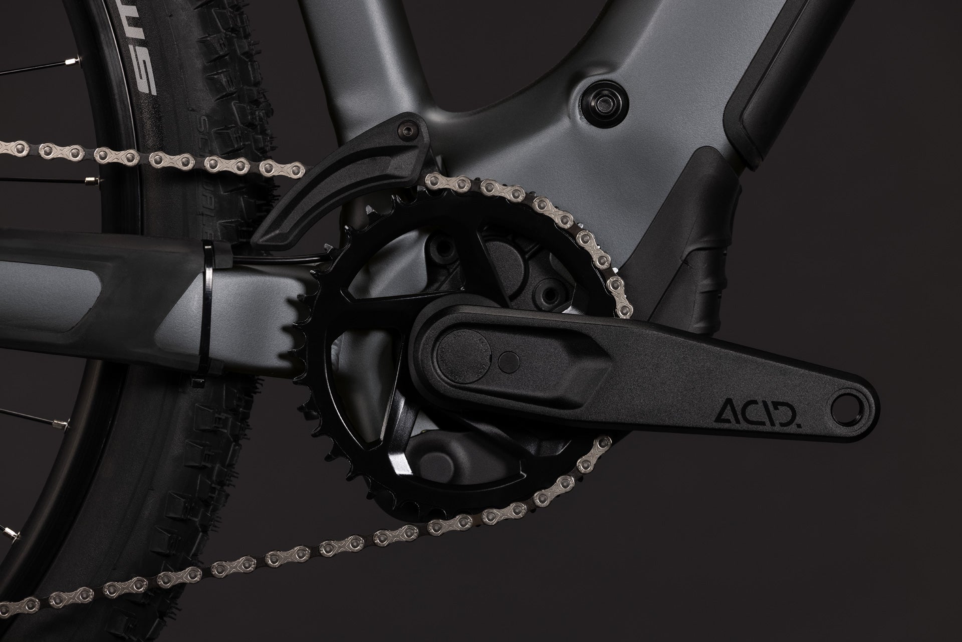 CUBE REACTION HYBRID RACE 800 eMTB BIKE 2027 SLABGREY 'N' CHROME (TRAPEZE)