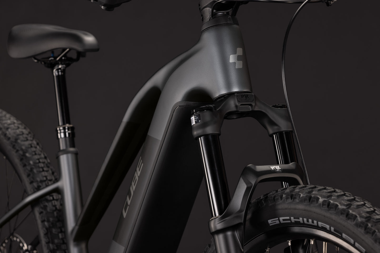 CUBE REACTION HYBRID RACE 800 eMTB BIKE 2027 SLABGREY 'N' CHROME (TRAPEZE)