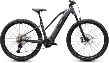 CUBE REACTION HYBRID RACE 800 eMTB BIKE 2027 SLABGREY 'N' CHROME (TRAPEZE)