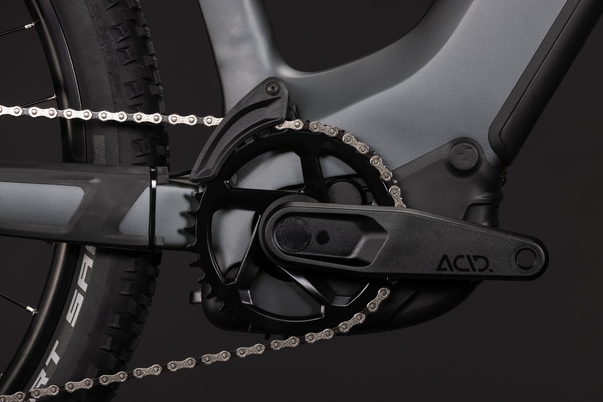 CUBE REACTION HYBRID RACE 800 eMTB BIKE 2027 SLABGREY 'N' CHROME (EASY ENTRY)