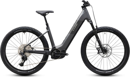 CUBE REACTION HYBRID RACE 800 eMTB BIKE 2027 SLABGREY 'N' CHROME (EASY ENTRY)