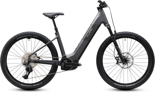 CUBE REACTION HYBRID RACE 800 eMTB BIKE 2027 SLABGREY 'N' CHROME (EASY ENTRY)