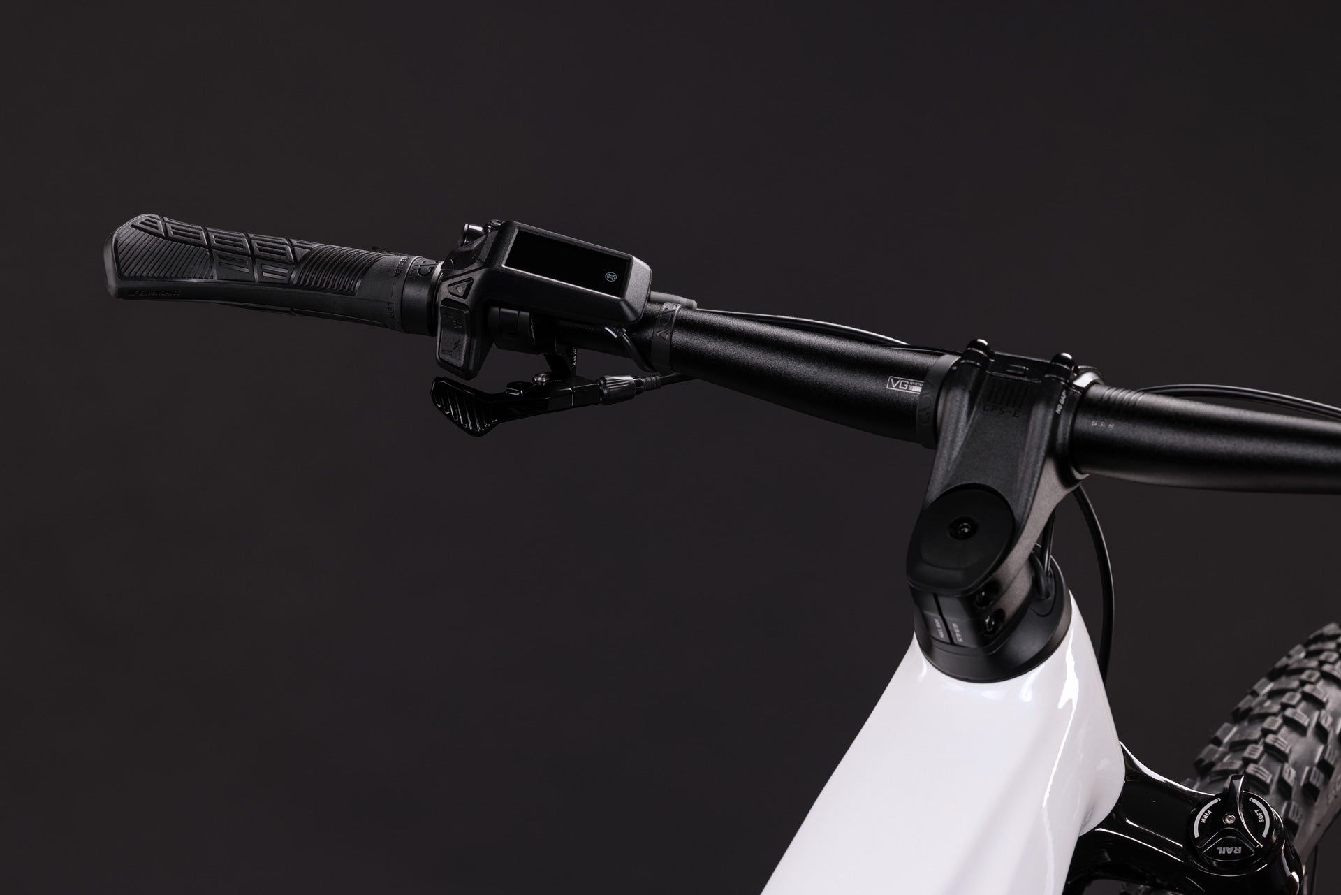 CUBE REACTION HYBRID RACE 800 eMTB BIKE 2027 SNOW 'N' BLACK