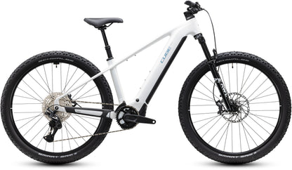 CUBE REACTION HYBRID RACE 800 eMTB BIKE 2027 SNOW 'N' BLACK