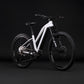CUBE REACTION HYBRID RACE 800 eMTB BIKE 2027 SNOW 'N' BLACK (TRAPEZE)