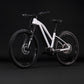 CUBE REACTION HYBRID RACE 800 eMTB BIKE 2027 SNOW 'N' BLACK (TRAPEZE)
