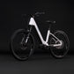 CUBE REACTION HYBRID RACE 800 eMTB BIKE 2027 SNOW 'N' BLACK (EASY ENTRY)