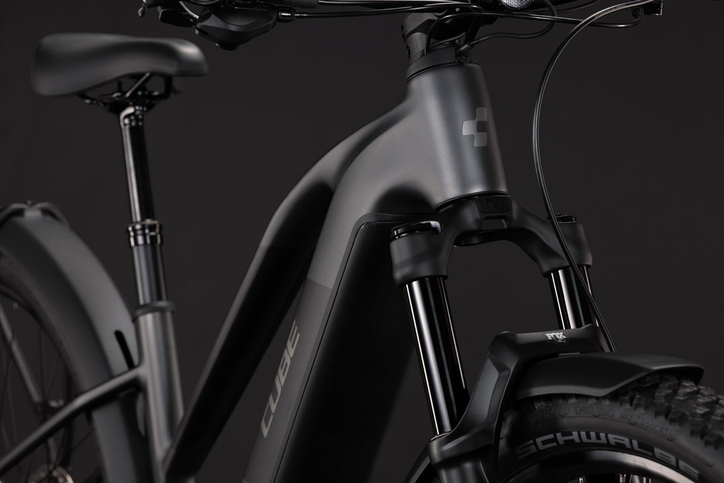 CUBE REACTION HYBRID RACE 800 FE eMTB BIKE 2027 SLABGREY 'N' CHROME (TRAPEZE)