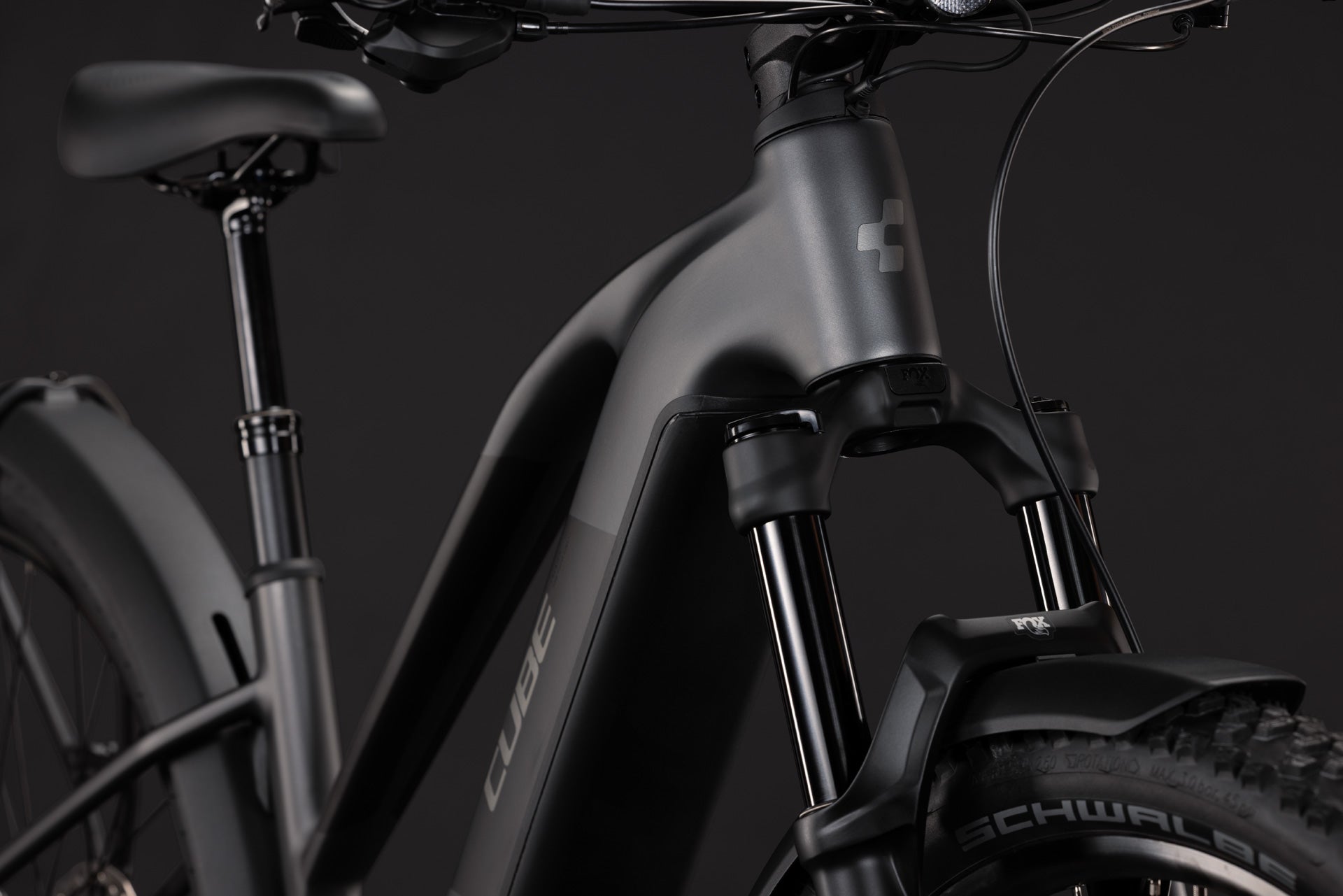 CUBE REACTION HYBRID RACE 800 FE eMTB BIKE 2027 SLABGREY 'N' CHROME (TRAPEZE)