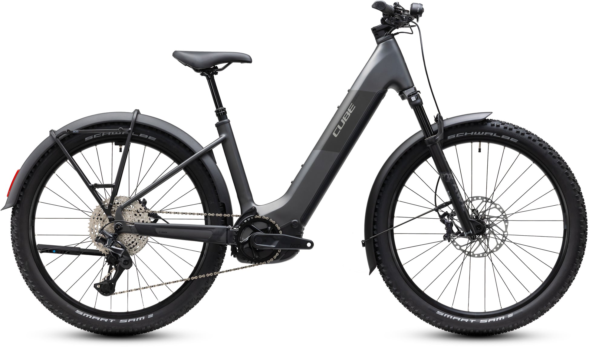 CUBE REACTION HYBRID RACE FE 800 eMTB BIKE 2027 SLABGREY 'N' CHROME (EASY ENTRY)