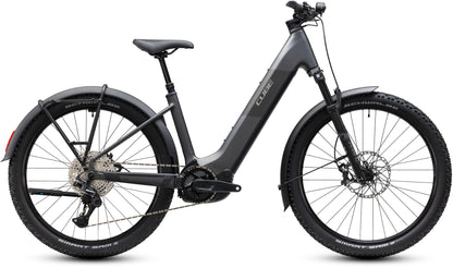 CUBE REACTION HYBRID RACE FE 800 eMTB BIKE 2027 SLABGREY 'N' CHROME (EASY ENTRY)